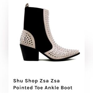 ShuShop Zsa Zsa Pointed Toe Ankle Boot